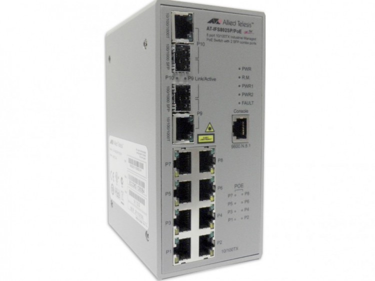 Allied Telesis AT-IFS802SP/POE (W)-80 Allied Telesis AT-IFS802SP/POE (W)-80